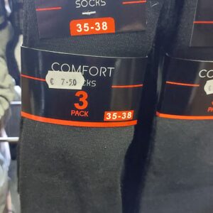 Kniekousen zwart 35-38